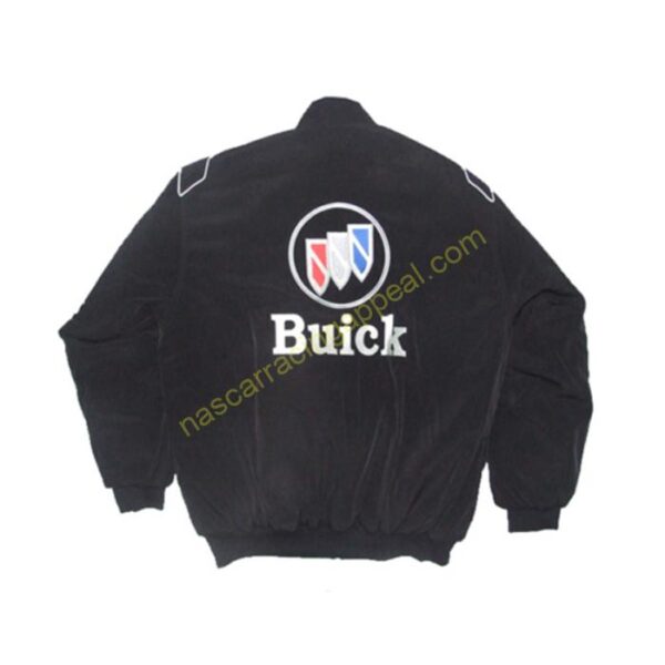 Buick Racing Jacket, Black Jacket, NASSCAR Jacket, - Image 2