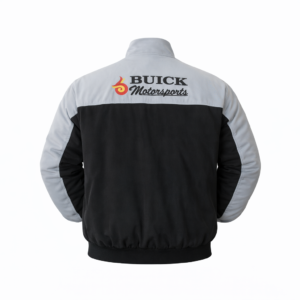 Buick black jacket back minimal logo design