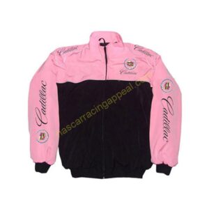 Cadillac Racing Jacket Pink and Black Jacket