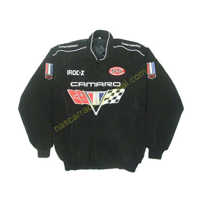 Chevrolet Racing Jacket, Camaro Black Jacket, NASCAR Jacket ...