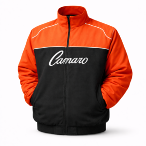 Chevrolet Camaro Motorsport Embroidered Jacket Orange Black