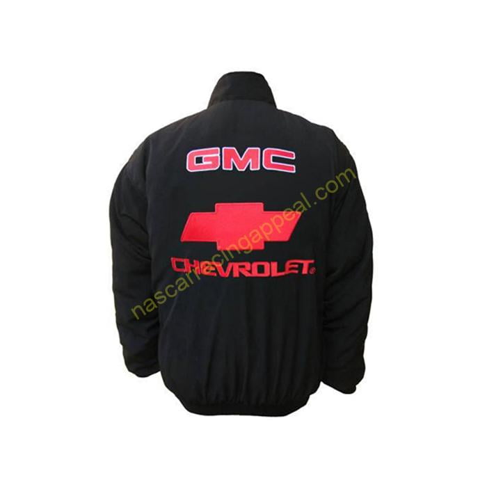 Chevrolet Racing Jacket, GMC Black Jacket, NASCAR Jacket ...
