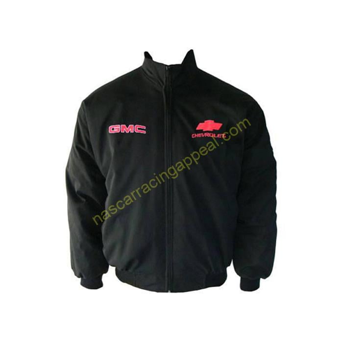 Chevrolet Racing Jacket, GMC Black Jacket, NASCAR Jacket ...