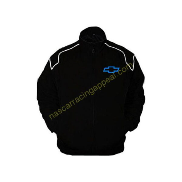 Chevy Chevrolet Black Jacket front