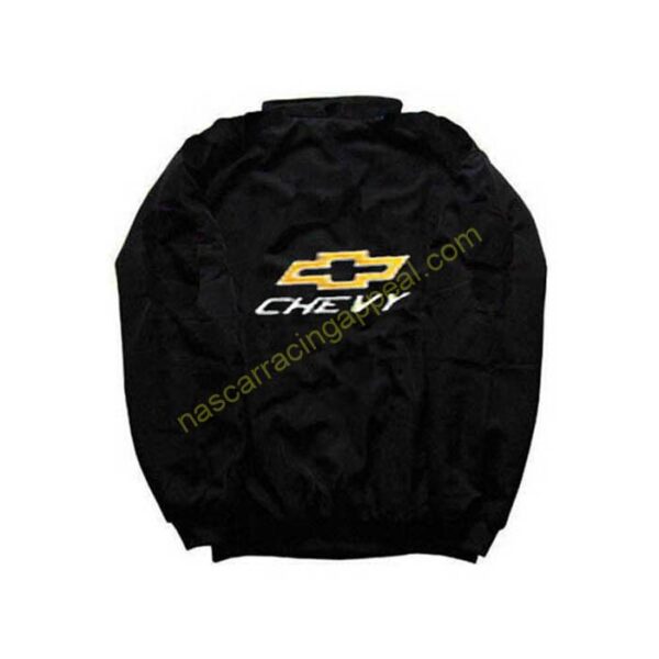 Chevy Racing Jacket Black back