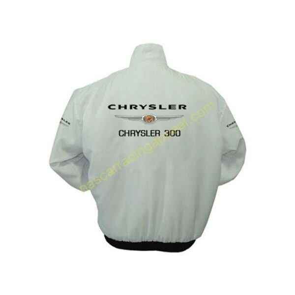 Chrysler 300 White Jacket back 1