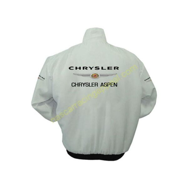 Chrysler Racing Jacket, Aspen White, NASCAR Jacket, - Image 2