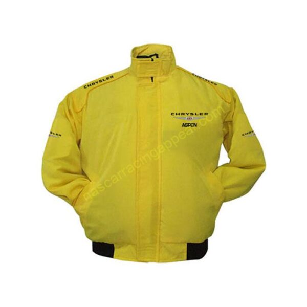 Chrysler Racing Jacket, Aspen Yellow, NASCAR Jacket,