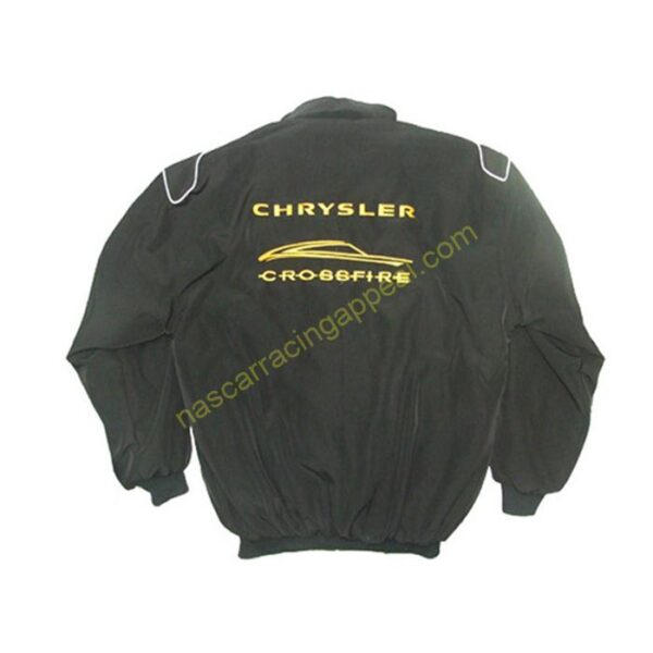 Chrysler Crossfire Racing Jacket Black back