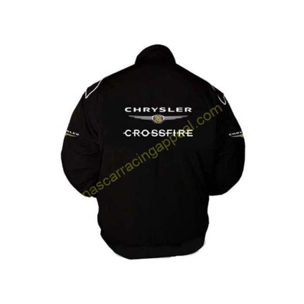 Chrysler Crossfire Racing Jacket Black back 1