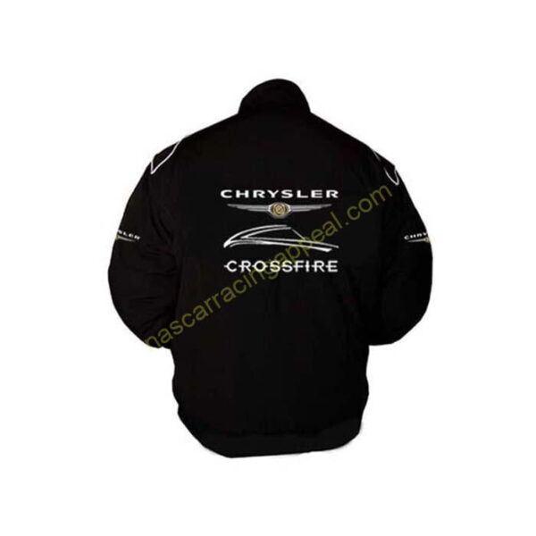 Chrysler Crossfire Racing Jacket Black back 2