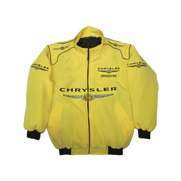 Chrysler Crossfire Racing Jacket Yellow front