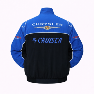 Chrysler PT Cruiser Blue and Black Jacket back