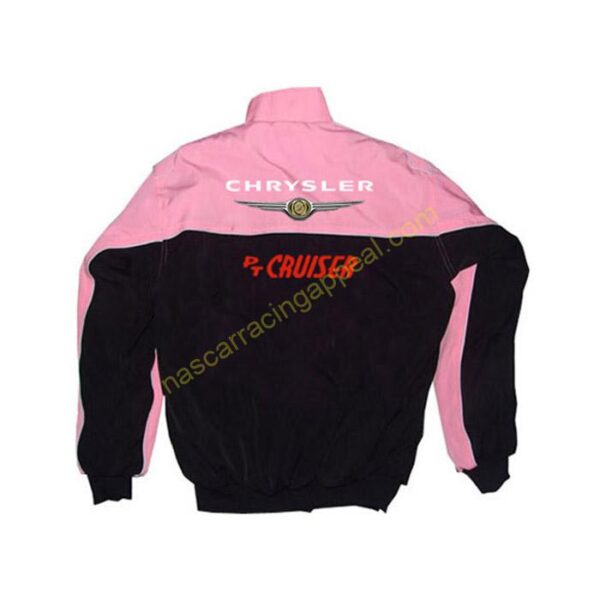 Chrysler PT Cruiser Racing Jacket Pink and Black back