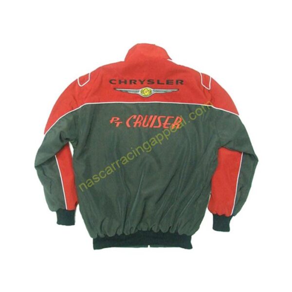 Chrysler PT Cruiser Racing Jacket Red and Dark Gray back