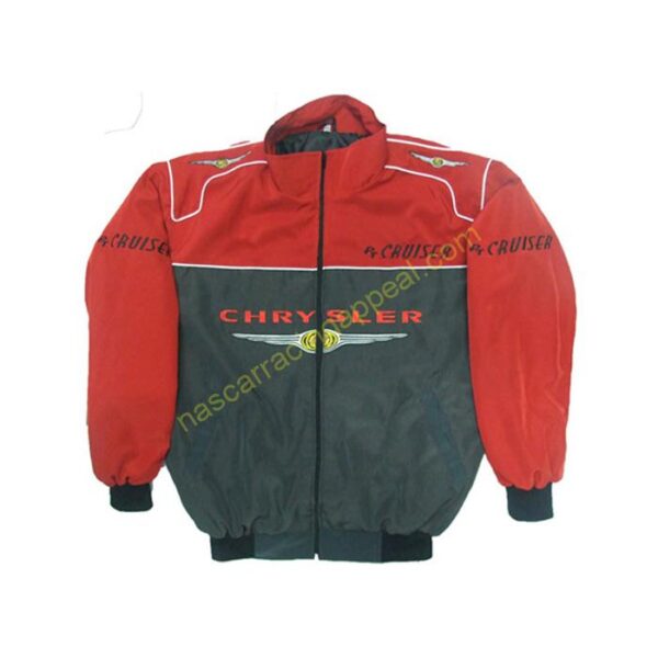 Chrysler PT Cruiser Racing Jacket Red and Dark Gray front