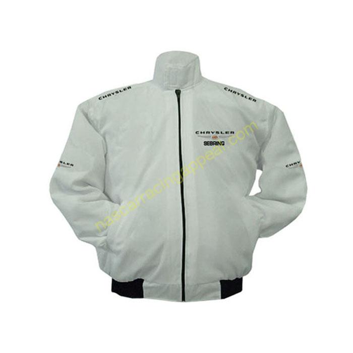 Chrysler Racing Jacket, White PT Cruiser White, NASCAR Jacket ...