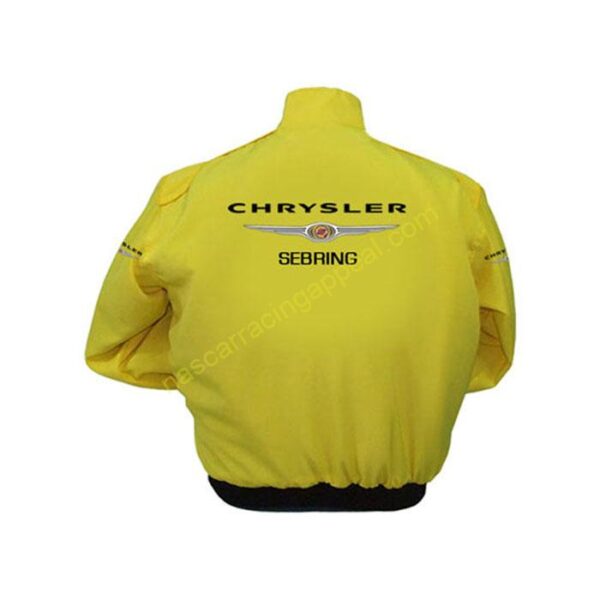 Chrysler Racing Jacket, Sebring Yellow, NASCAR Jacket, - Image 2