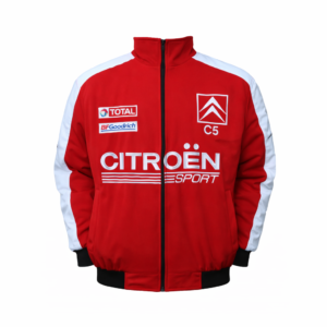 Citroen C5 Red White Jacket front