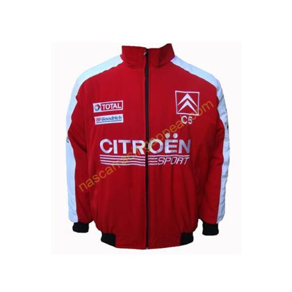 Citroen Sport C5 Racing Jacket Red and White