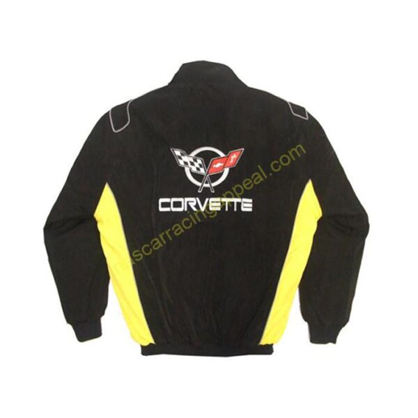 Corvette C5 Black with Yellow Jacket back wrong