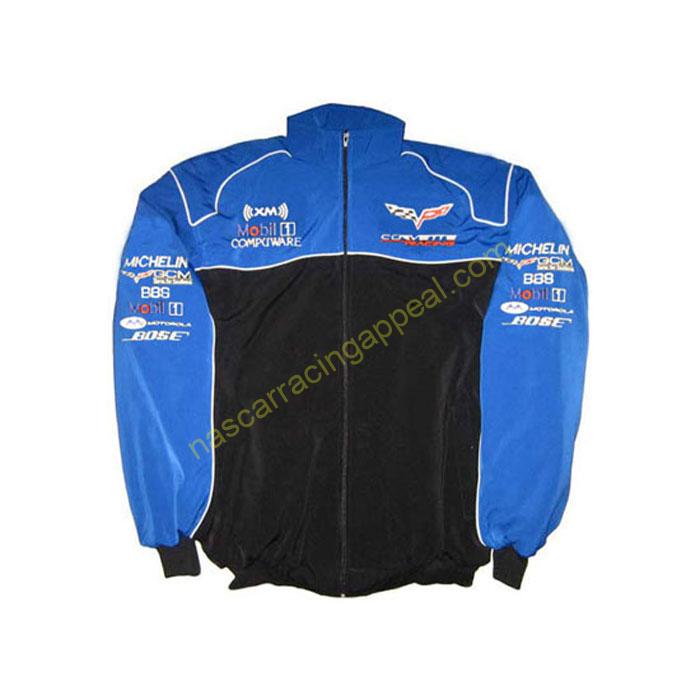 Corvette C6 Compuware Racing Jacket, Royal Blue and Black, NASCAR ...