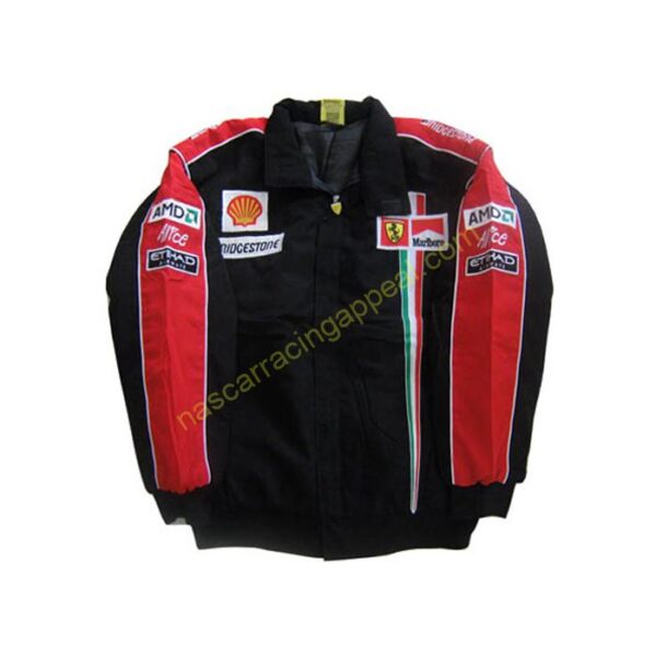 Ferrari Team Racing Jacket Red and Black