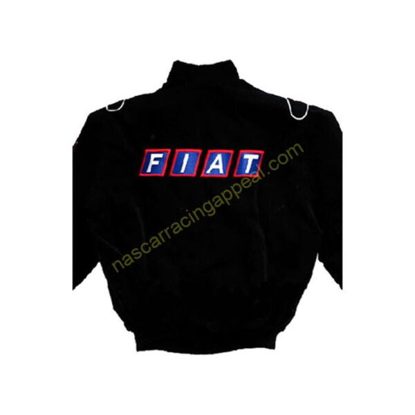 Fiat Racing Jacket Black back