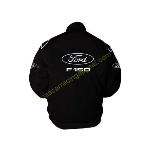 Ford F-150 Racing Jacket Black, NASCAR Jacket,