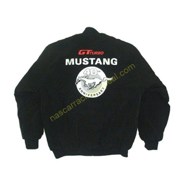 Ford Mustang 40th anniversaryJacket Coat back