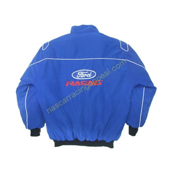 Ford RS2000 Racing Jacket Royal Blue back