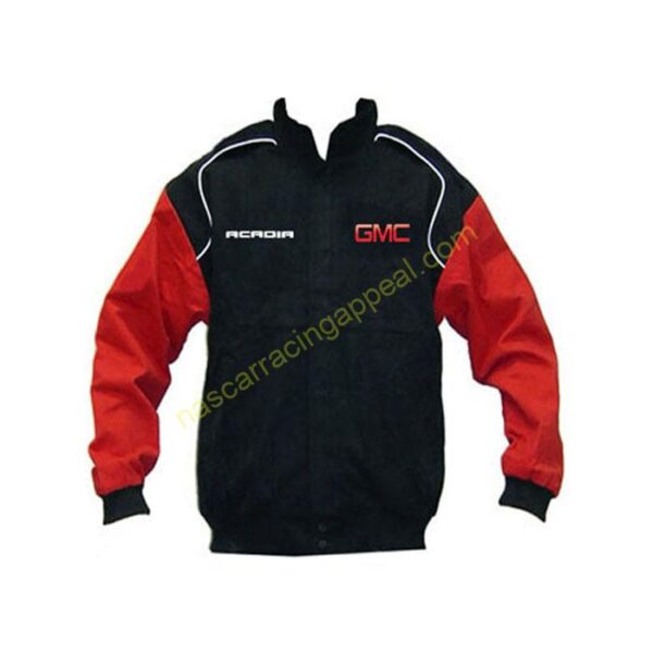 GMC Acadia, Racing Jacket, Black & Red, NASCAR Jacket,