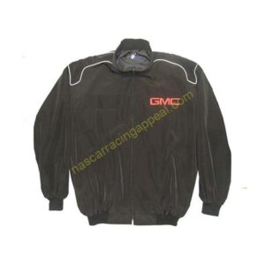 GMC Racing Jacket Black Coat, NASCAR Jacket,