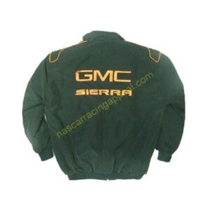 GMC Sierra Racing Jacket Black, NASCAR Jacket,