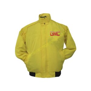 GMC Racing Jacket, Yellow, NASCAR Jacket,