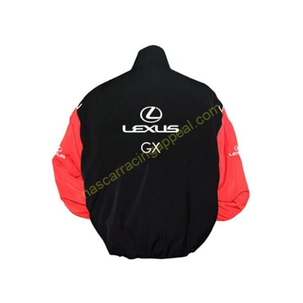 Lexus GX Black Red Jacket back