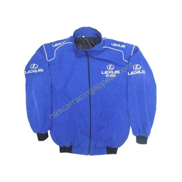 Lexus IS 200 Blue Jacket Coat front