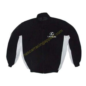 Lexus Racing Jacket Black and White front
