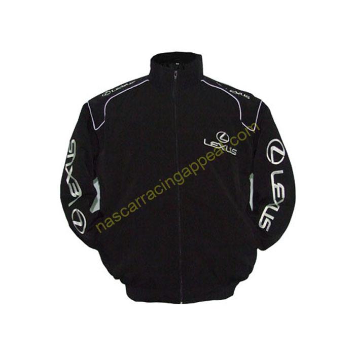 Lexus Racing Jacket, Black, NASCAR Jacket, | NascarRacingAppeal