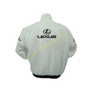 Lexus Racing Jacket White, NASCAR Jacket,