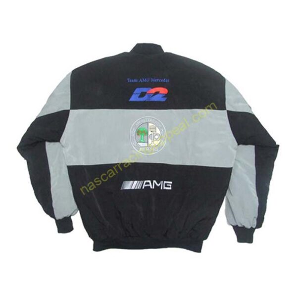 Mercedes Benz AMG, Racing Jacket, Dark Blue, NASCAR Jacket