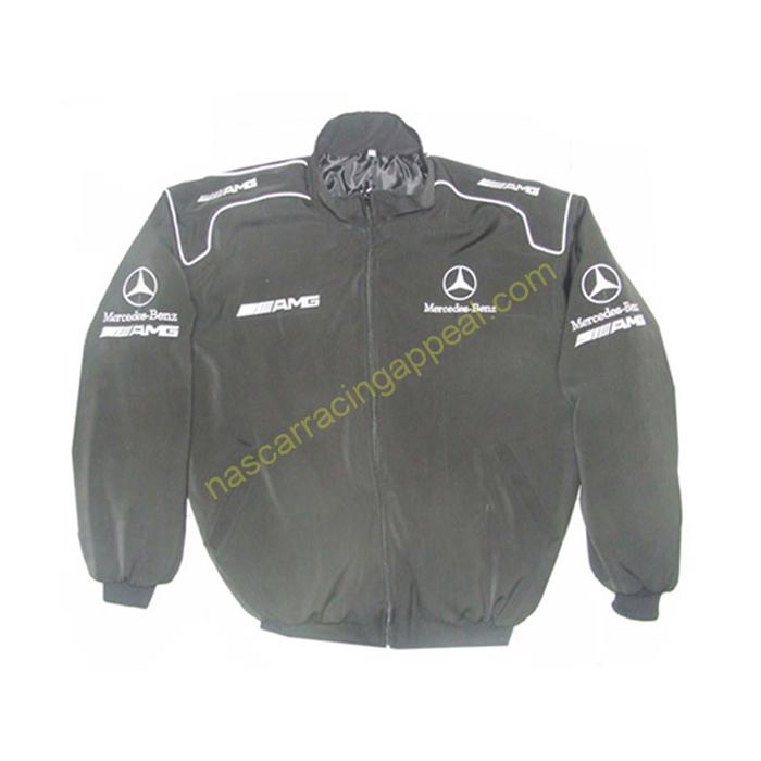 Mercedes Benz AMG Racing Jacket Jacke Black, NASCAR Jacket ...