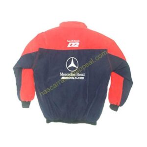 Mercedes Benz AMG Racing Jacket Red and Blue back