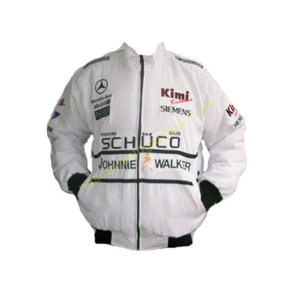 Mercedes Benz Schuco Racing Jacket Gray, NASCAR Jacket,