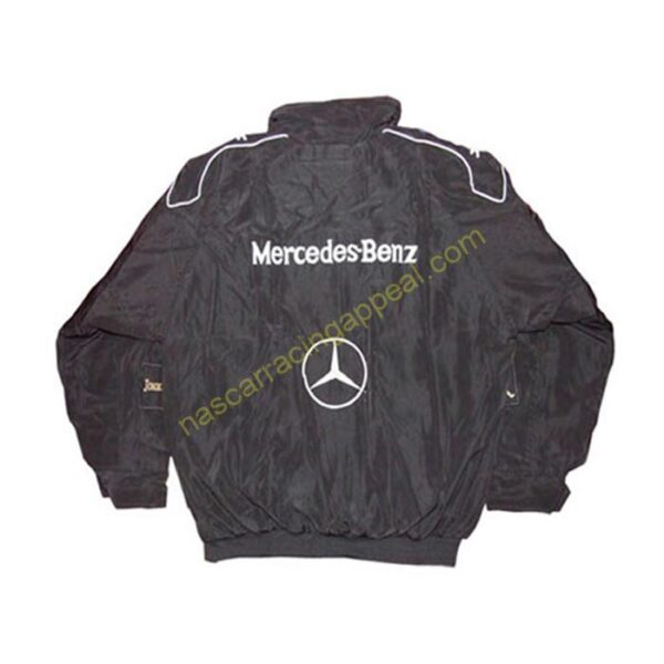 Mercedes Benz Schuco, West Racing Jacket Black, NASCAR Jacket, - Image 2