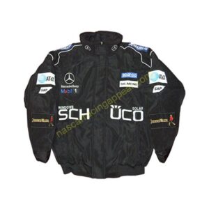 Mercedes Benz Schuco, West Racing Jacket Black, NASCAR Jacket,