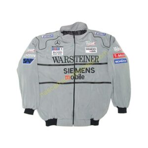 Mercedes Benz, Racing Jacket, West Gray, NASCAR Jacket,