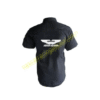 Aston Martin Crew Shirt Hemmed Black, Racing Shirt, NASCAR Shirt,