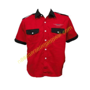Aston Martin Crew Shirt Red and Black, Racing Shirt, NASCAR Shirt,