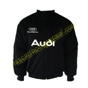 Audi Quattro Black Jacket, Racing Shirt, NASCAR Shirt,
